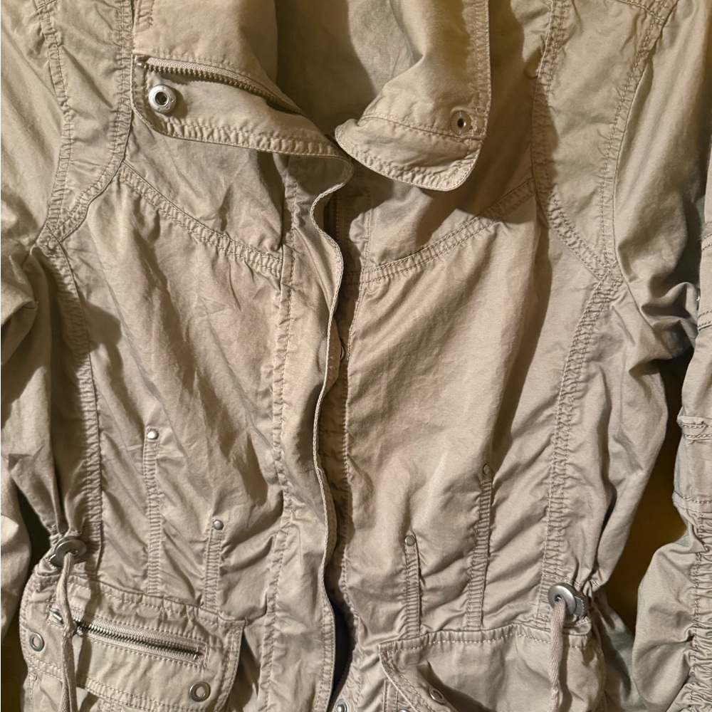Eddie Bauer Women's Tan Jacket Small Jacket - Picture 3 of 3